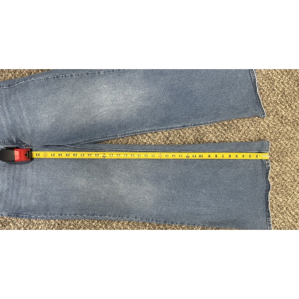 Sofia Jeans by Sofia Vergara Margot Wide Leg Denim Pants Light Wash Size 14 - Picture 7 of 10